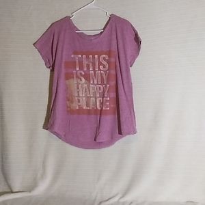 Light Purple printed tee